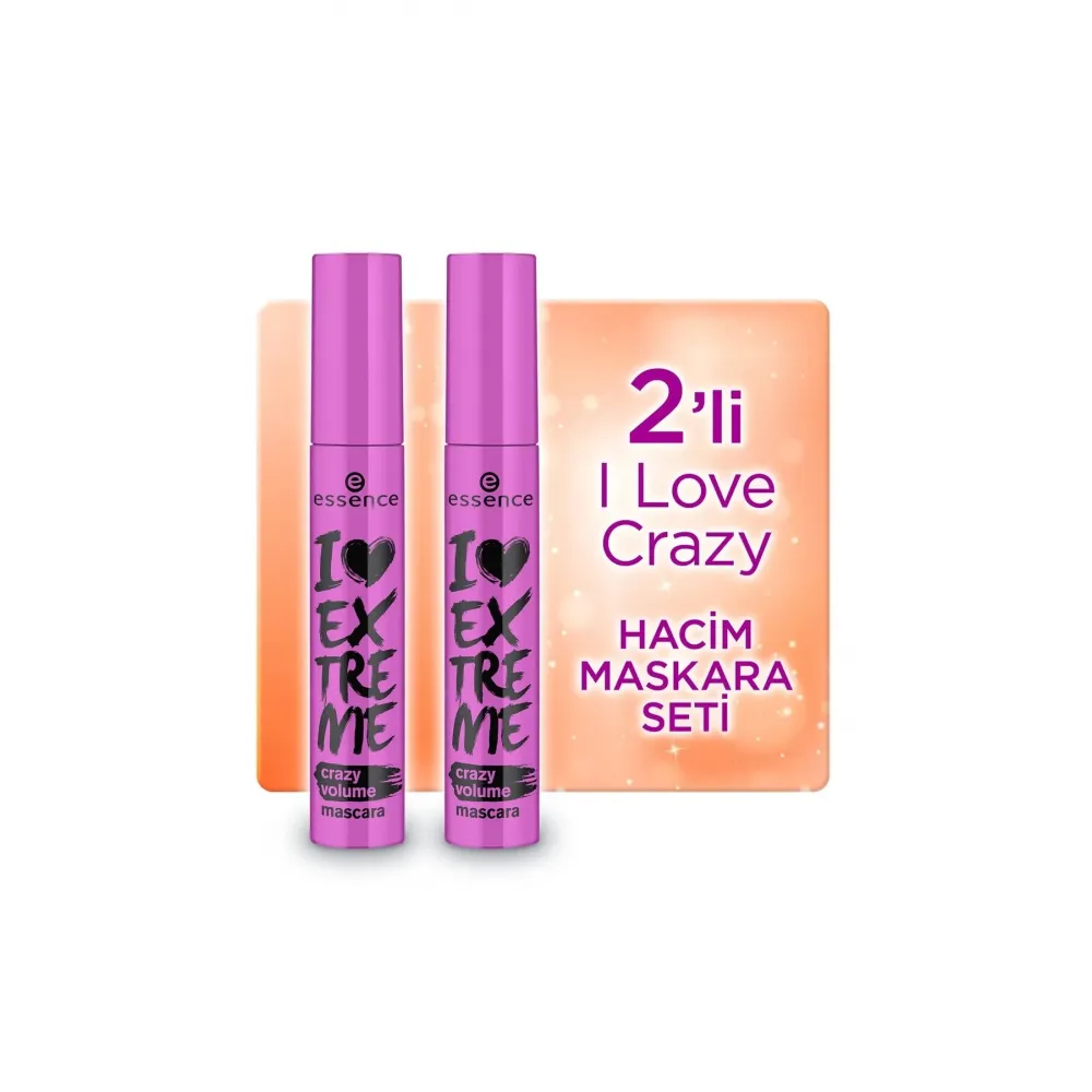 Essence Essence 2 Li I Love Crazy Volume Hacim Maskara Rimel